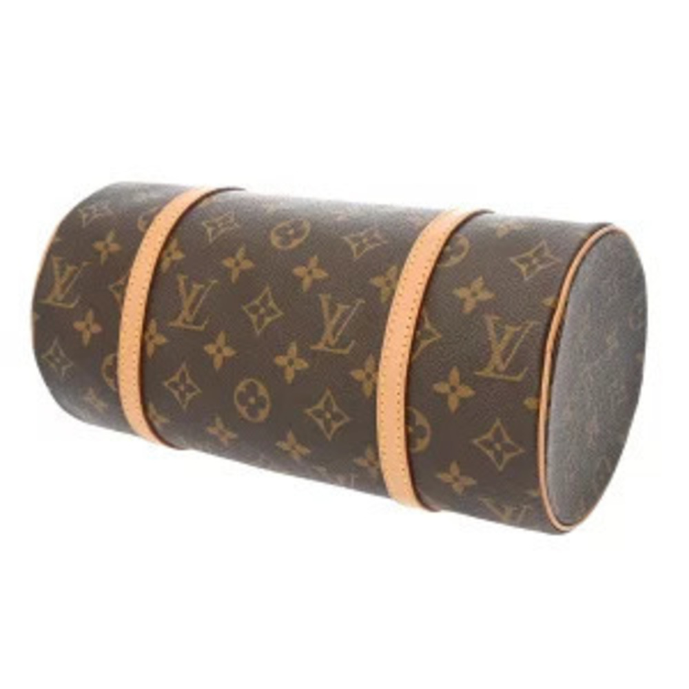 Louis Vuitton Monogram Papillon Handbag Canvas Brown View 5